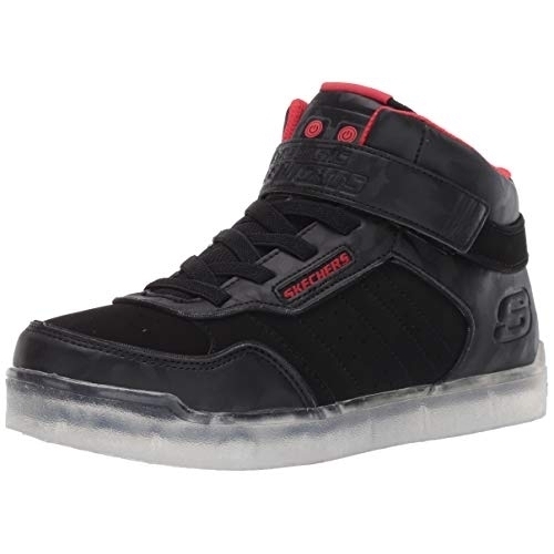 Skechers Men's E-pro Iii-Cool-tronix Sneaker NAVY/LIME - NAVY/LIME, 3 Little Kid
