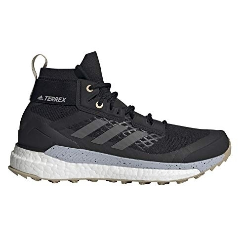 Adidas Women's Terrex Free Hiker Primeblue Hiking Shoe Core Black/grey Four/savannah - Core Black/grey Four/savannah, 8