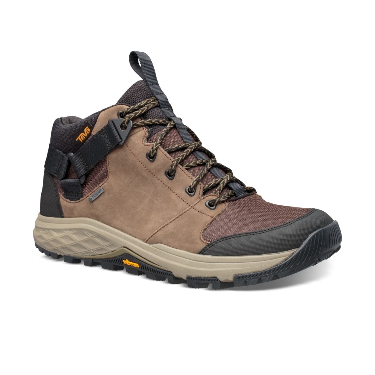 Teva Men's Grandview Mid Gore-Tex Hiking Shoe Chocolate Chip - 1106804-CCHP CHOCOLATE CHIP - CHOCOLATE CHIP, 8.5