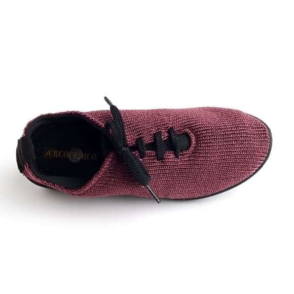 Arcopedico Women's LS Knit Shoe Bordeaux - 1151-16 Bordeaux - Bordeaux, 9