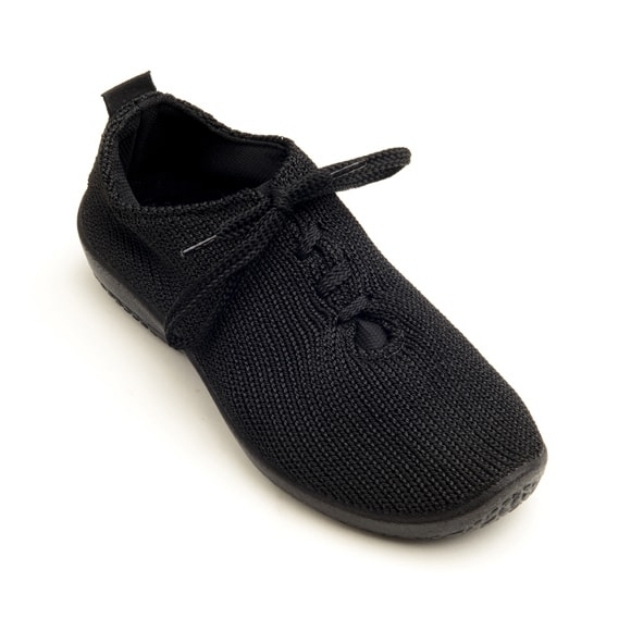 Arcopedico Women's LS Knit Shoe Black - 1151-01 BLACK - BLACK, 7-7.5