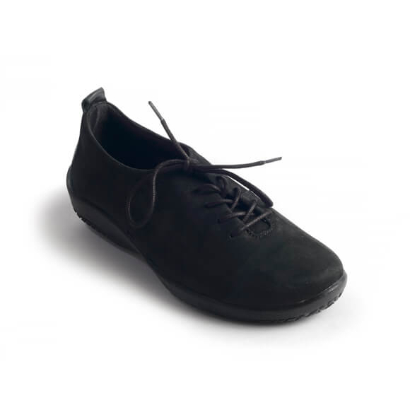 Arcopedico Women's Francesca Tie Shoe Black Leather - 6923-2U 36 M EU BLACK - BLACK, 8-8.5