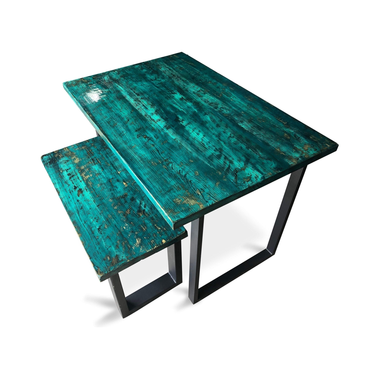 UMBUZÃ Wood Dining Table & Bench - 60 x 30"