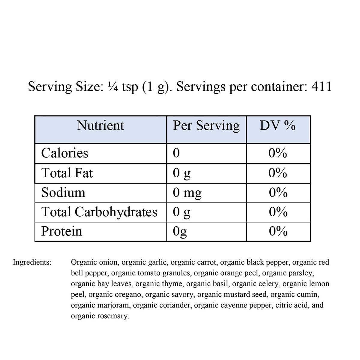 Kirkland Signature Organic No-Salt Seasoning, 14.5 Oz
