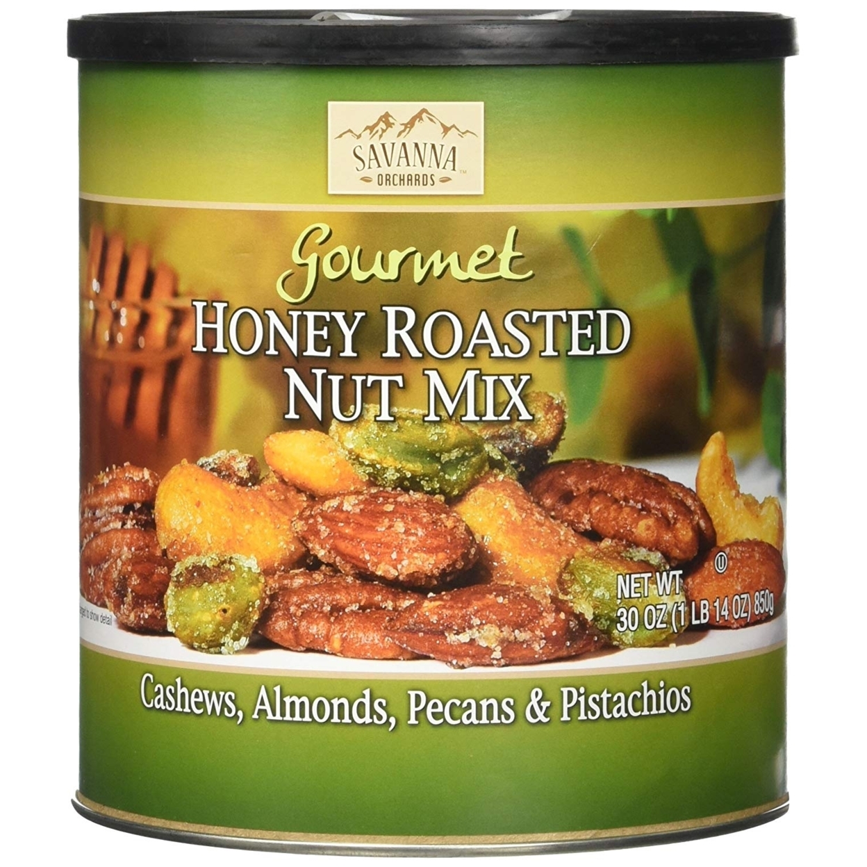 Savanna Orchards Honey Roasted Nut & Pistachios 30 Ounce