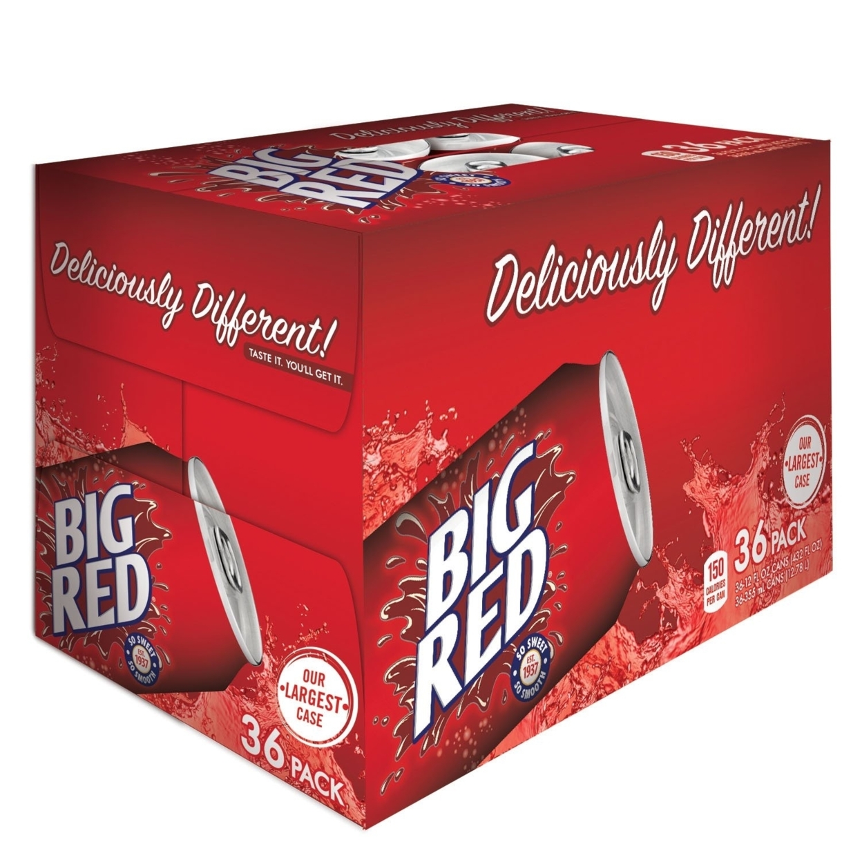 Big Red Soda (12 Ounce Cans, 36 Count)