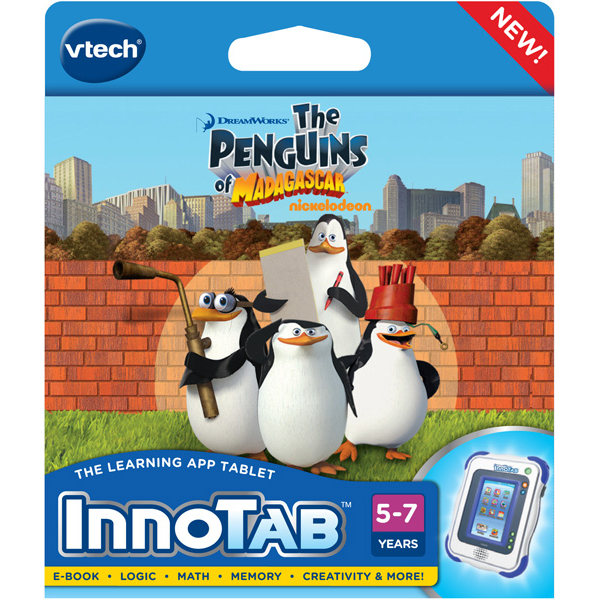 Vtech InnoTab Software - Penguins Of Madagascar