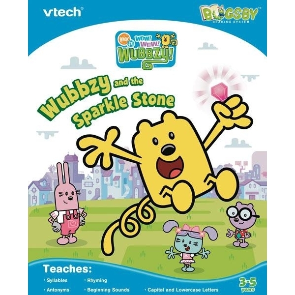 Vtech Bugsby Reading System Book: Wow Wow Wubbzy
