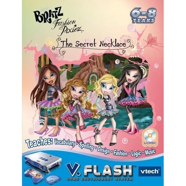 V Flash Game Bratz Fashion Pixiez - The Secret Necklace