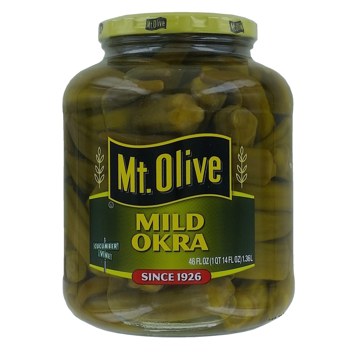 Mt. Olive Mild Okra, 46 Ounce
