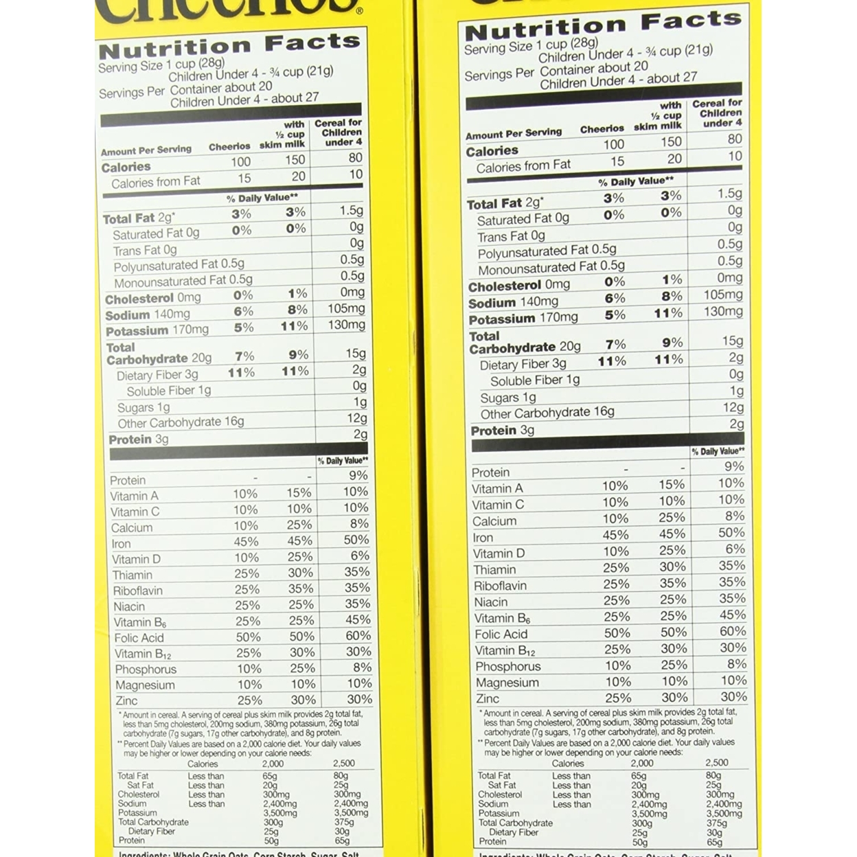Cheerios - 2 Box Pack - 40.7 Ounce