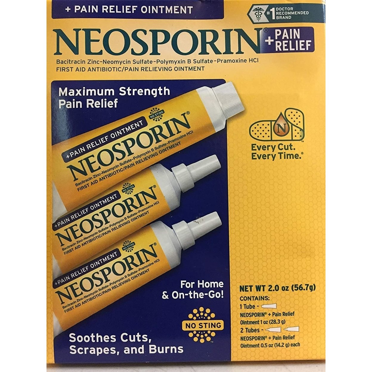 Neosporin Maximum Strength Ointment, 2 Ounces