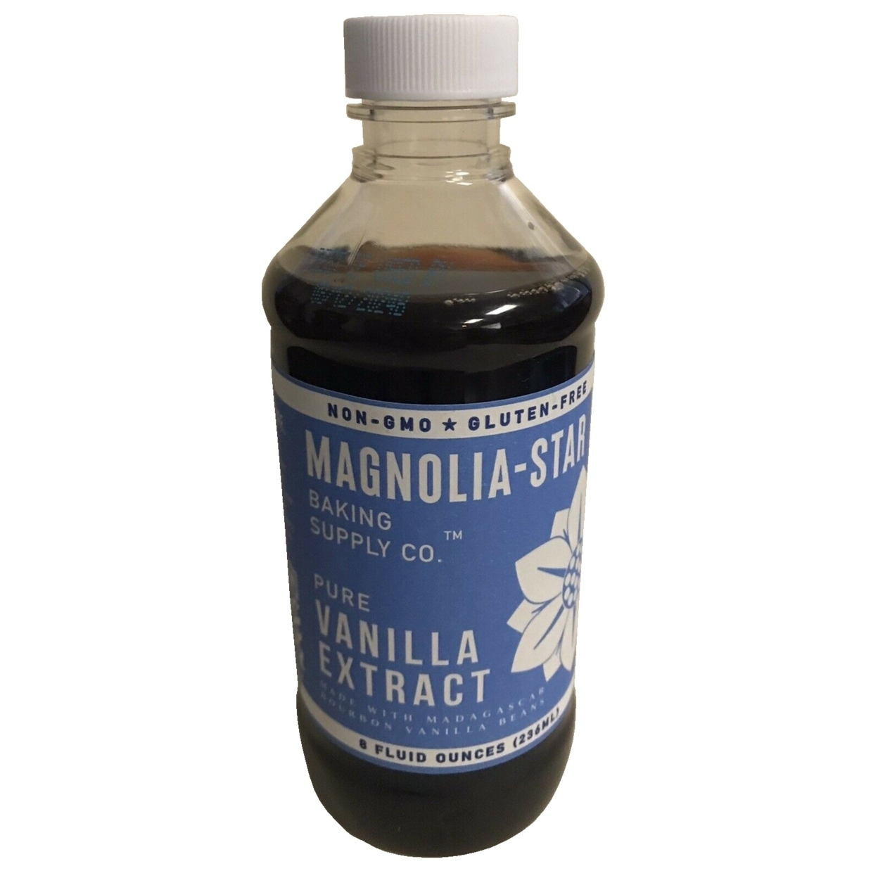 Magnolia-Star Baking Supply Company Pure Vanilla Extract, 8 Fluid Ounce
