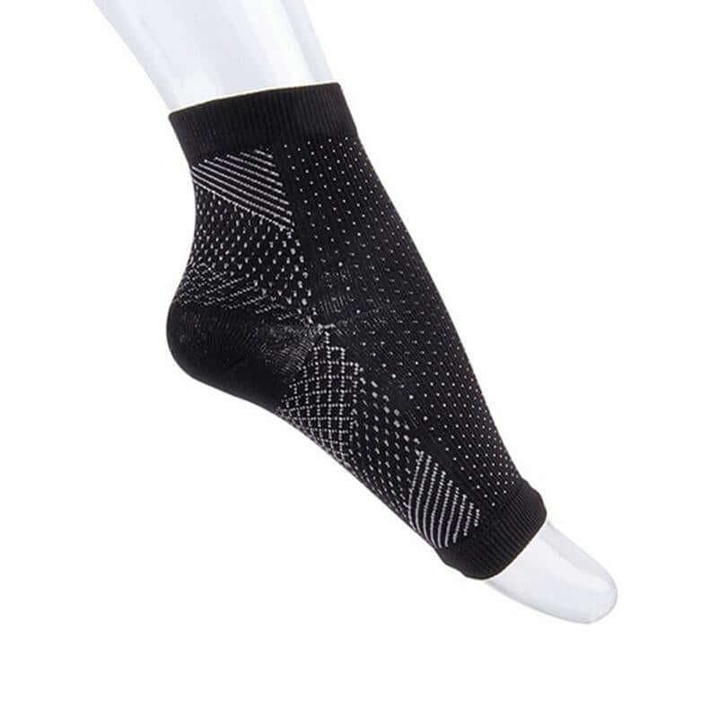Anti-Fatigue Compression Sock For Improved Circulation, Swelling, Plantar Fasciitis And Tired Feet - Large / Extra-Large