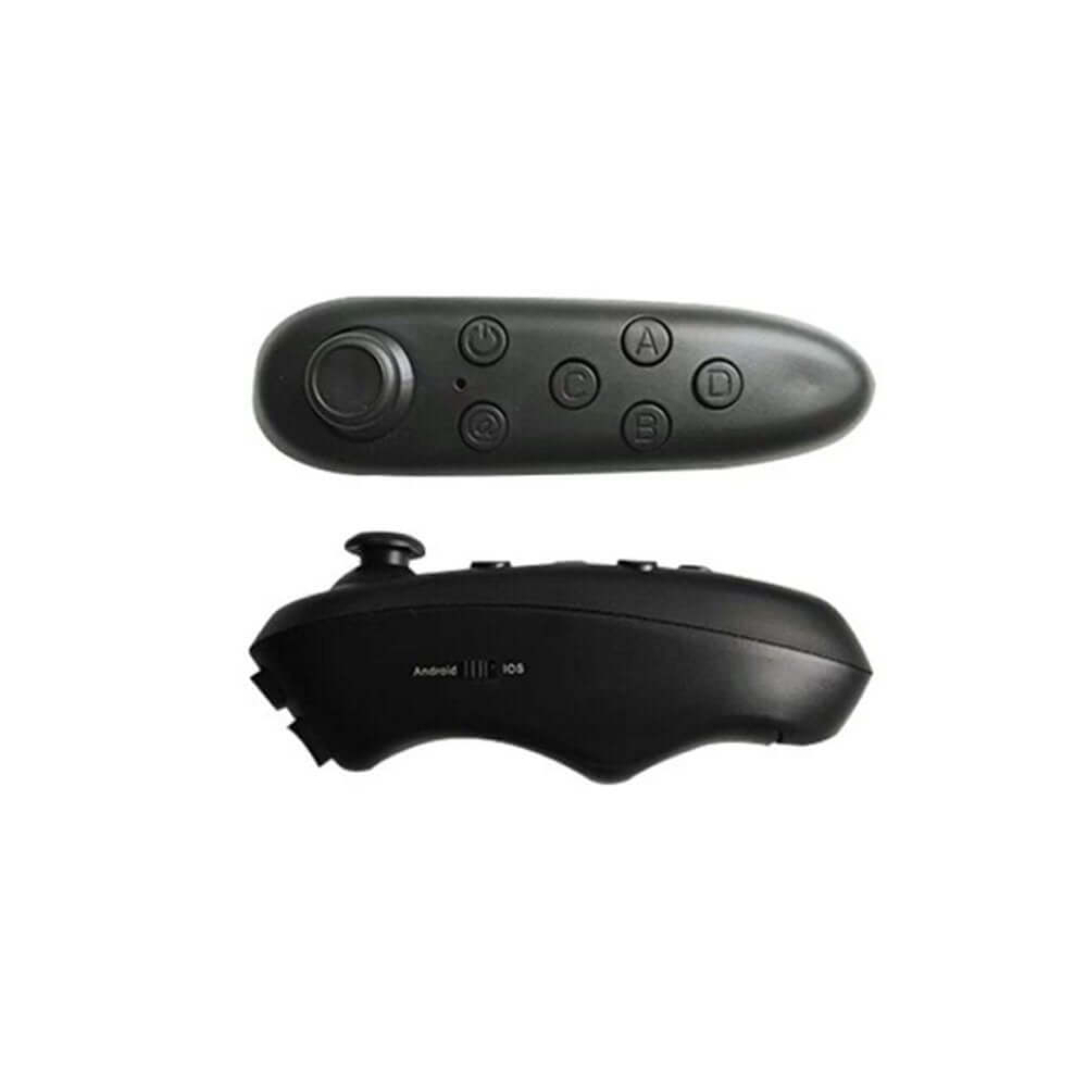 Remote Control For Bluetooth Devices And 3D Virtual Reality Headsets - White