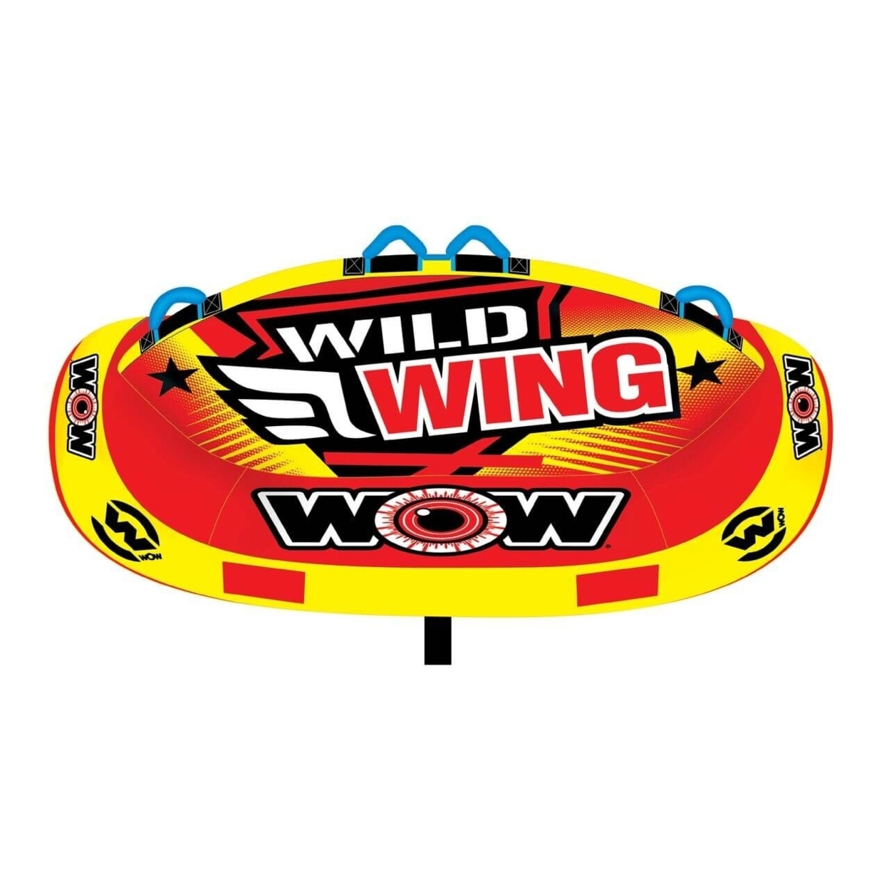 WOW Sports Wild Wing 2 Person Towable Water Tube For Pool And Lake (18-1120)