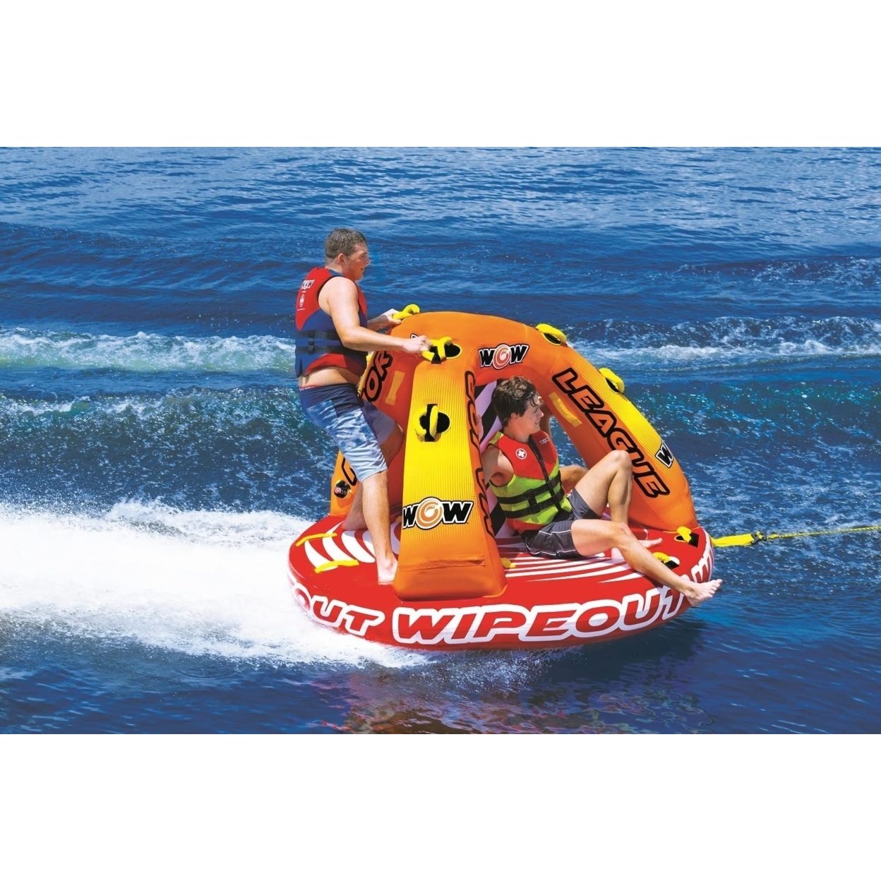 WOW Sports Wipeout 3 Person 3P Standing Towable (22-WTO-3965)