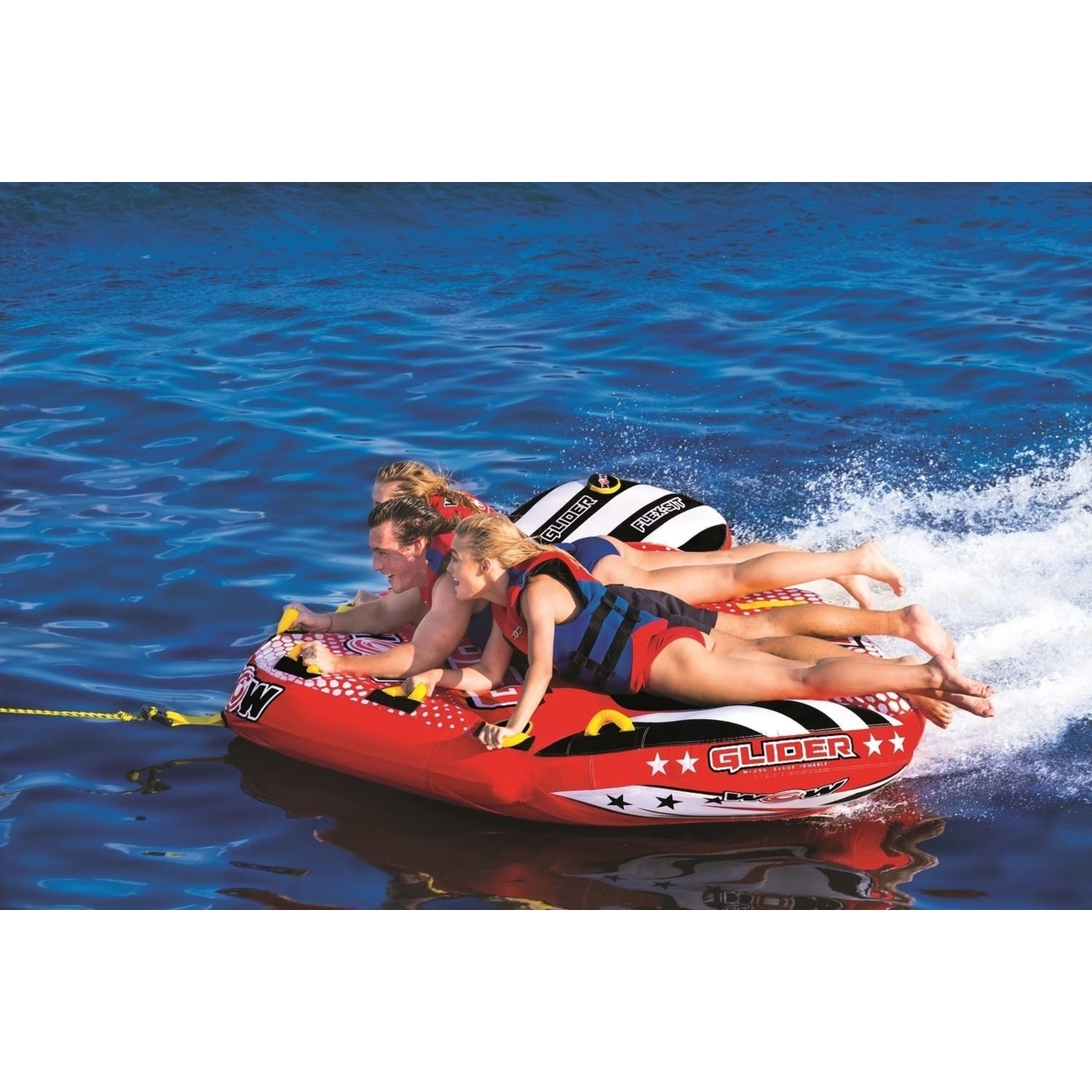 WOW Sports Glider 3 Person 3P Towable With Flex Seating (22-WTO-3967)