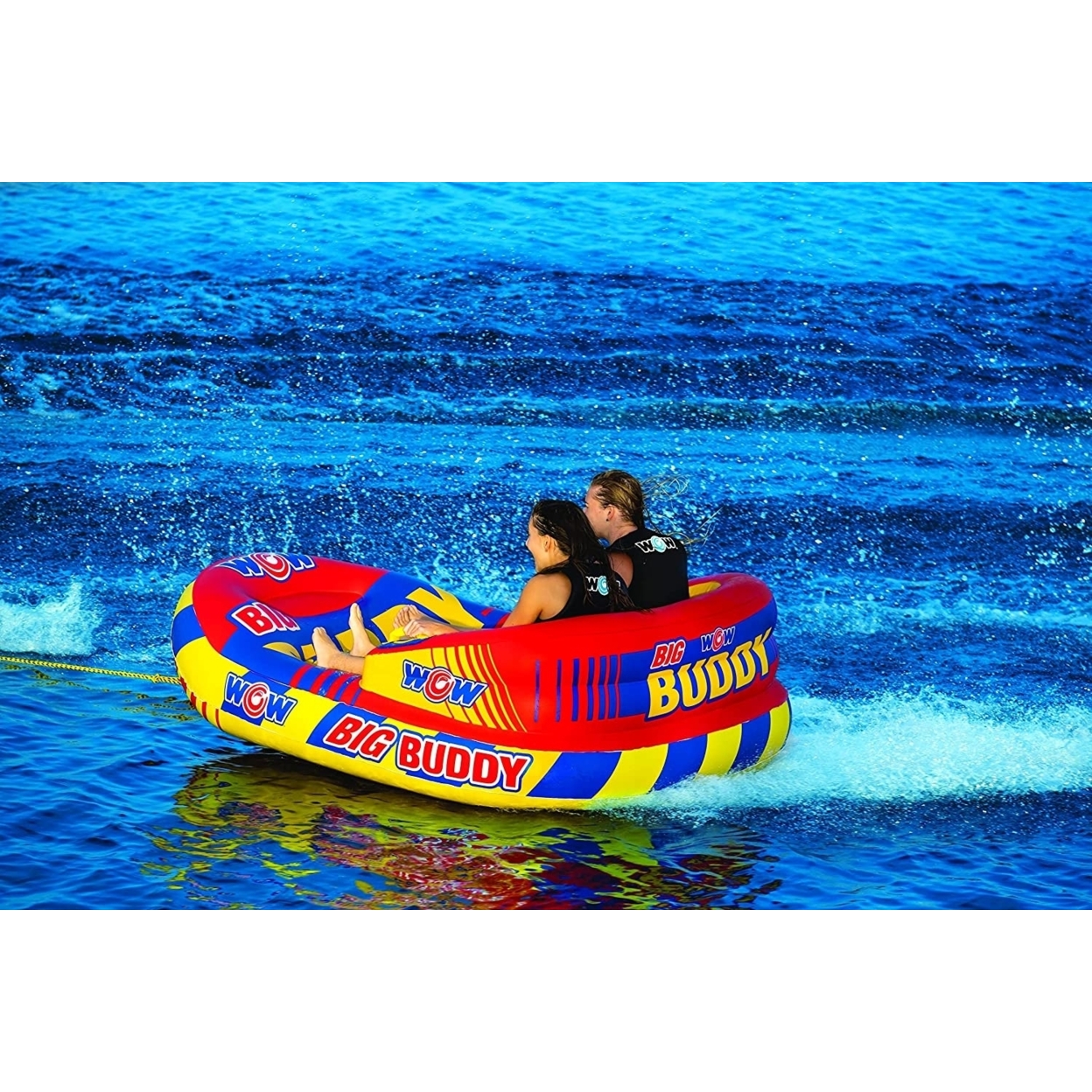 WOW Sports Big Buddy 2 Person 2P Towable (22-WTO-3981)