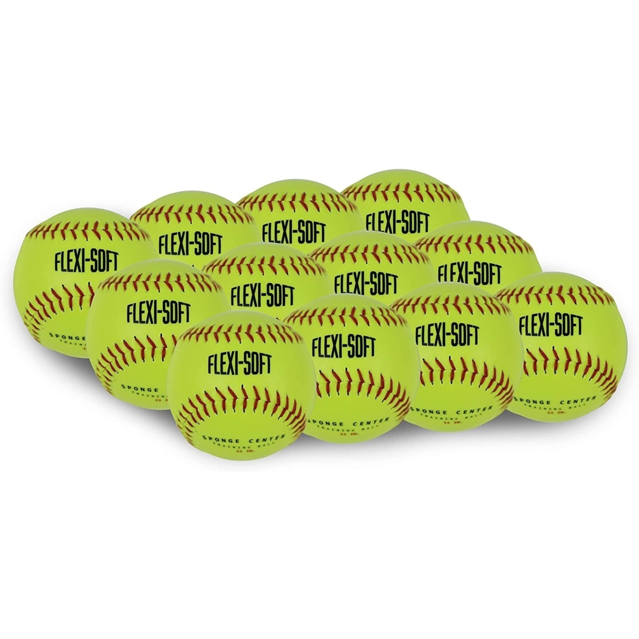 PowerNet Flexi Soft 11 Softball 12-Pack Great For Training (TBALL) (1141-1)