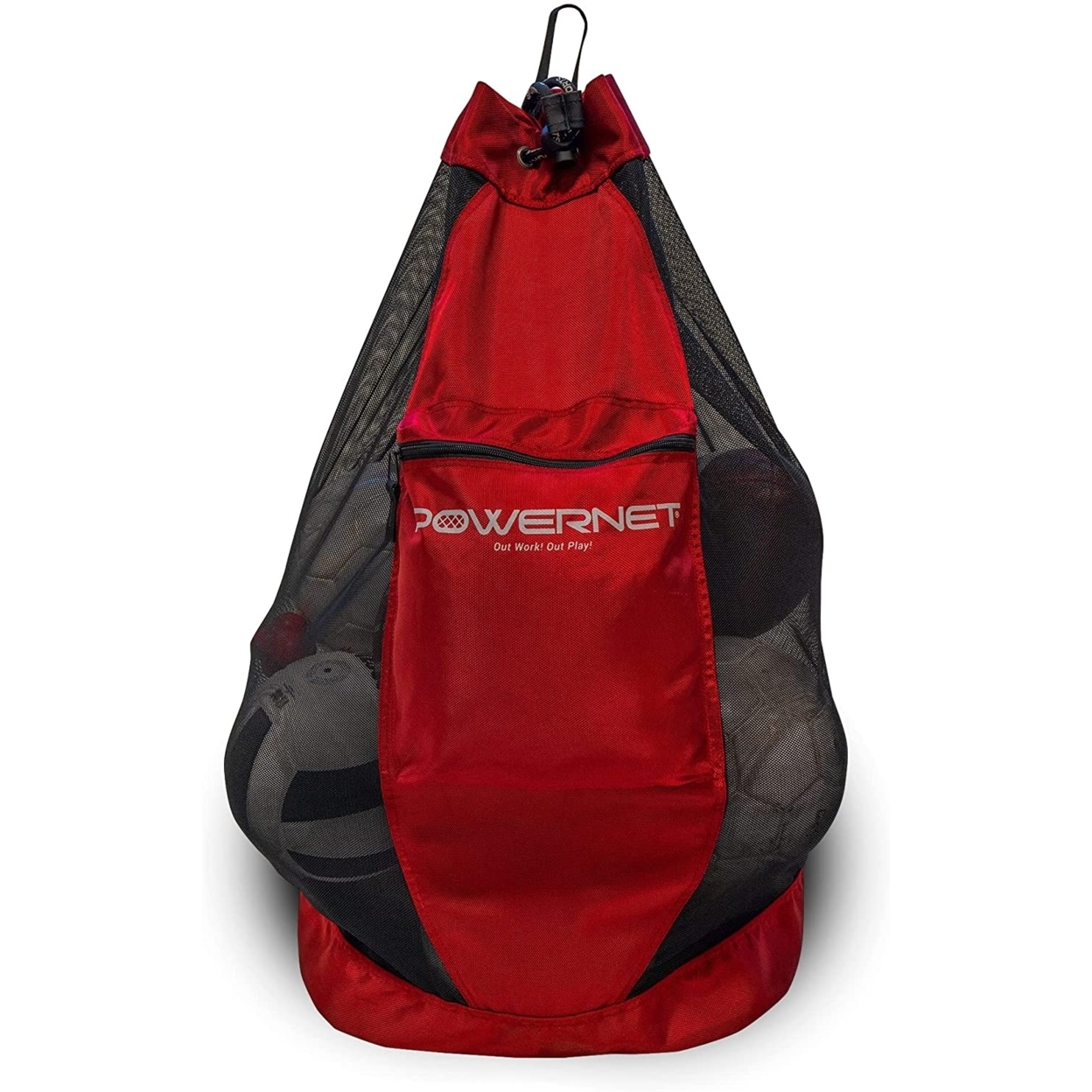 PowerNet Multi-Sport Carry Bag & Ball Bag For Soccer Basketball Volleyball (B019)