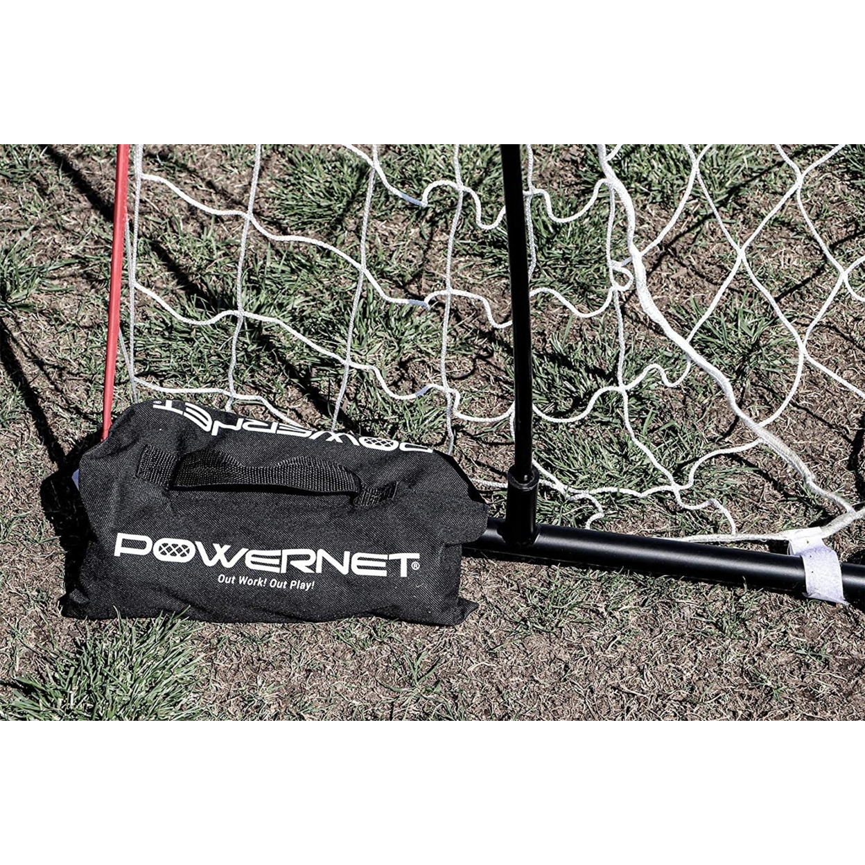 PowerNet 6x4 Ft Ultra Light Weight Soccer Goal With Sandbags For All Ages (1202)