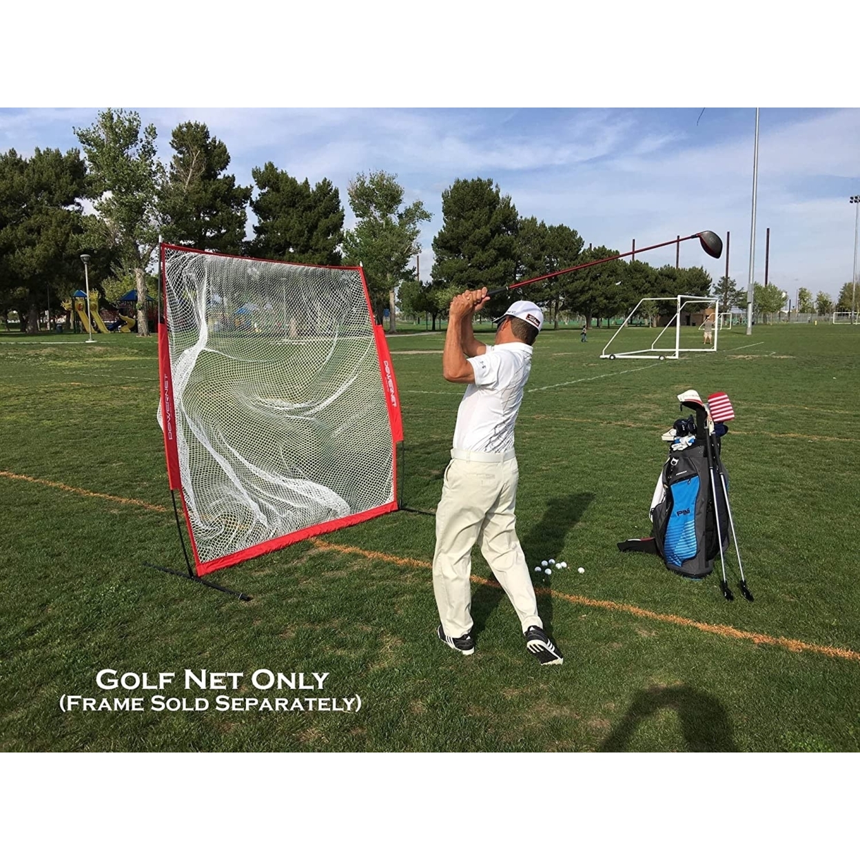 PowerNet Replacement Net For 7x7 Ft Golf Practice Net (Net Only) (1031R)