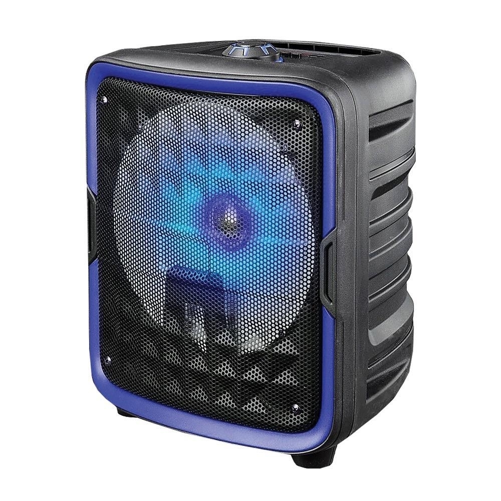 8 Bluetooth Speaker With True Wireless Technology (IQ-6608DJBT) - Blue