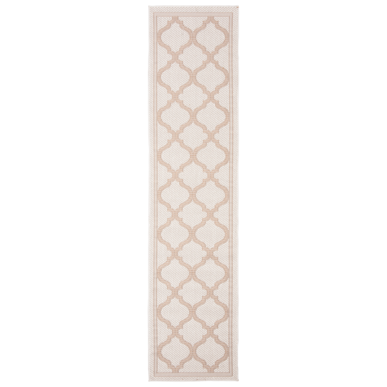 SAFAVIEH Outdoor BMU810C Bermuda Collection Ivory / Beige Rug