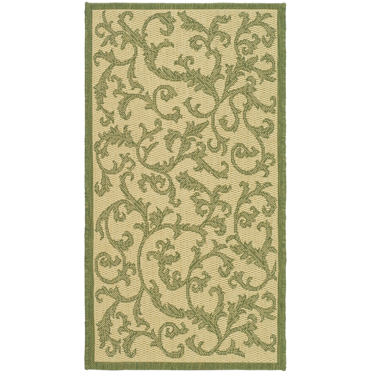 nuLOOM Rosy Classic Indoor/Outdoor Area Rug 2' x 3' in Natural