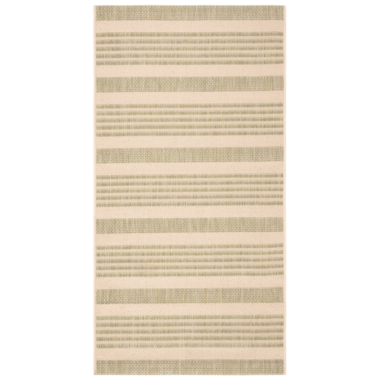 SAFAVIEH Outdoor CY6062-218 Courtyard Beige / Sweet Pea Rug