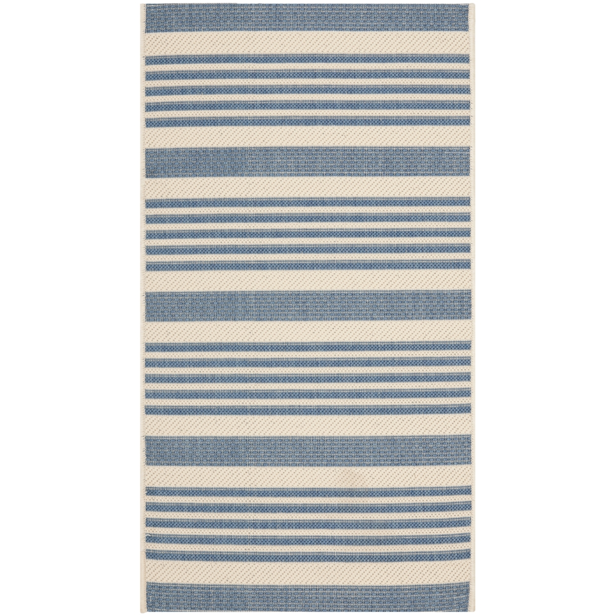 SAFAVIEH Indoor Outdoor CY6062-233 Courtyard Beige / Blue Rug