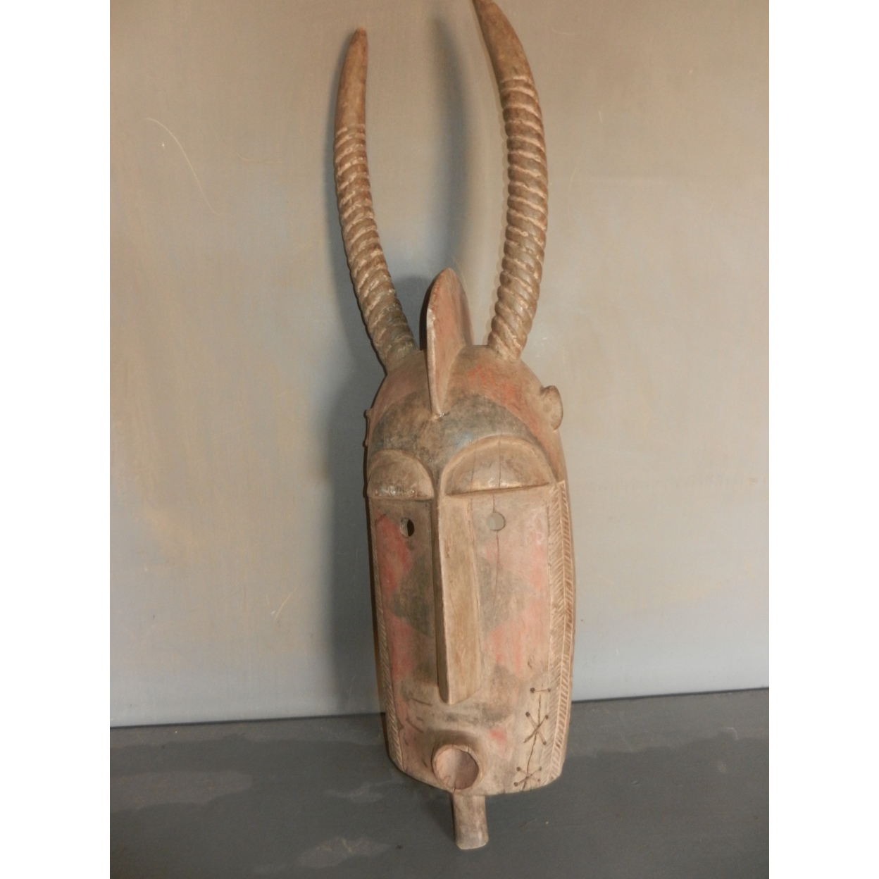 Kulango giant helmet - African tribal mask