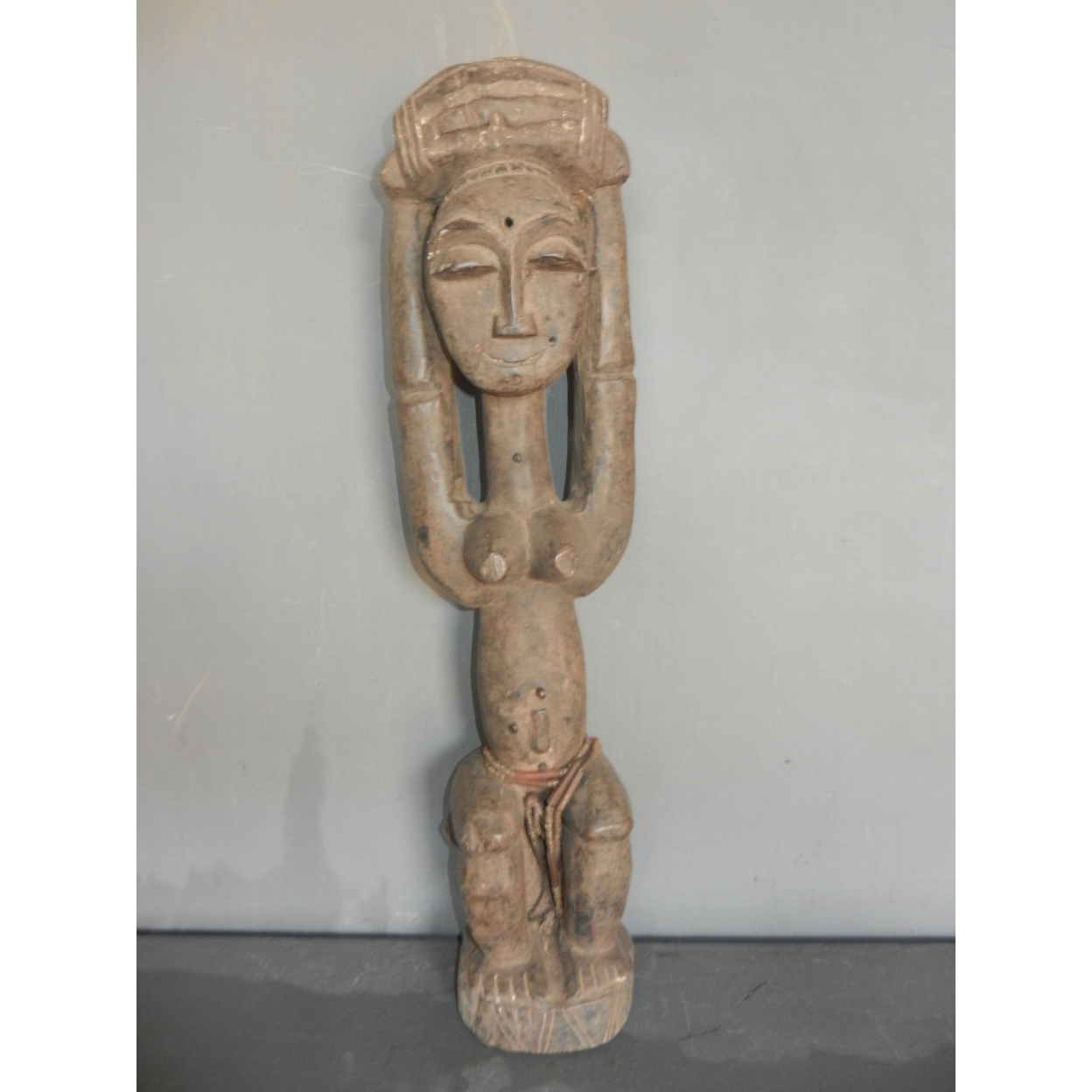 Baule Maternity Statue - African tribal piece