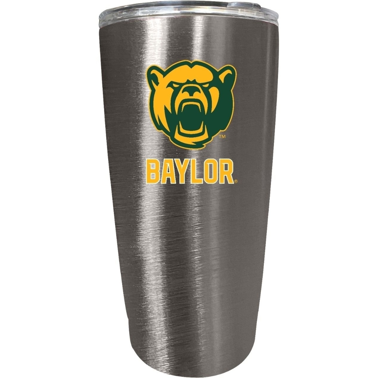 Baylor Bears 16 Oz Insulated Stainless Steel Tumbler Colorless