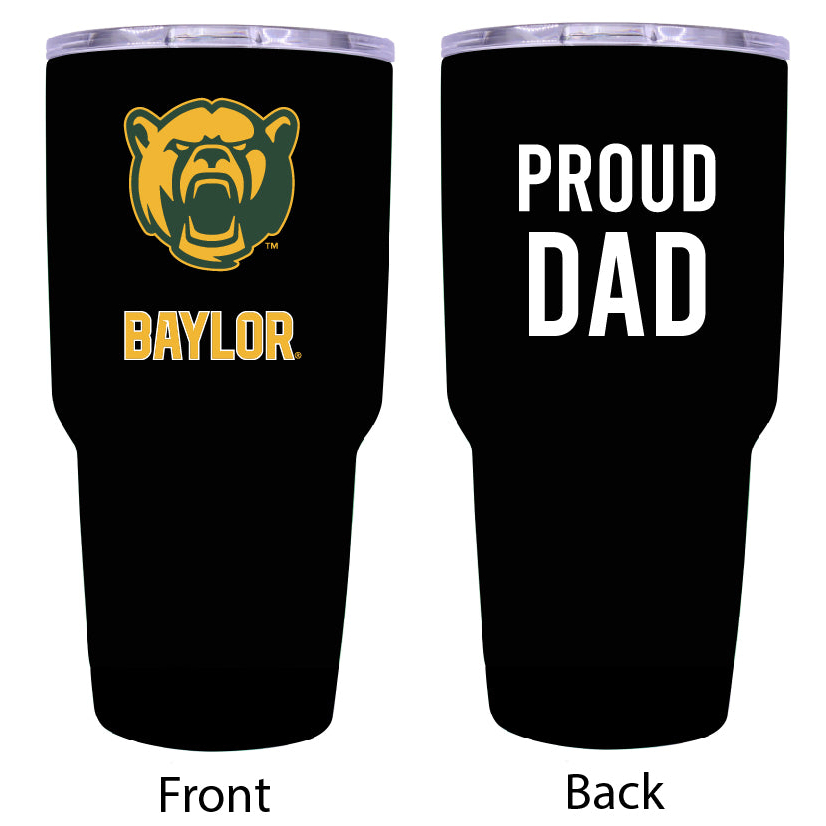 Baylor Bears Proud Dad 24oz Insulated Stainless Steel Tumblers