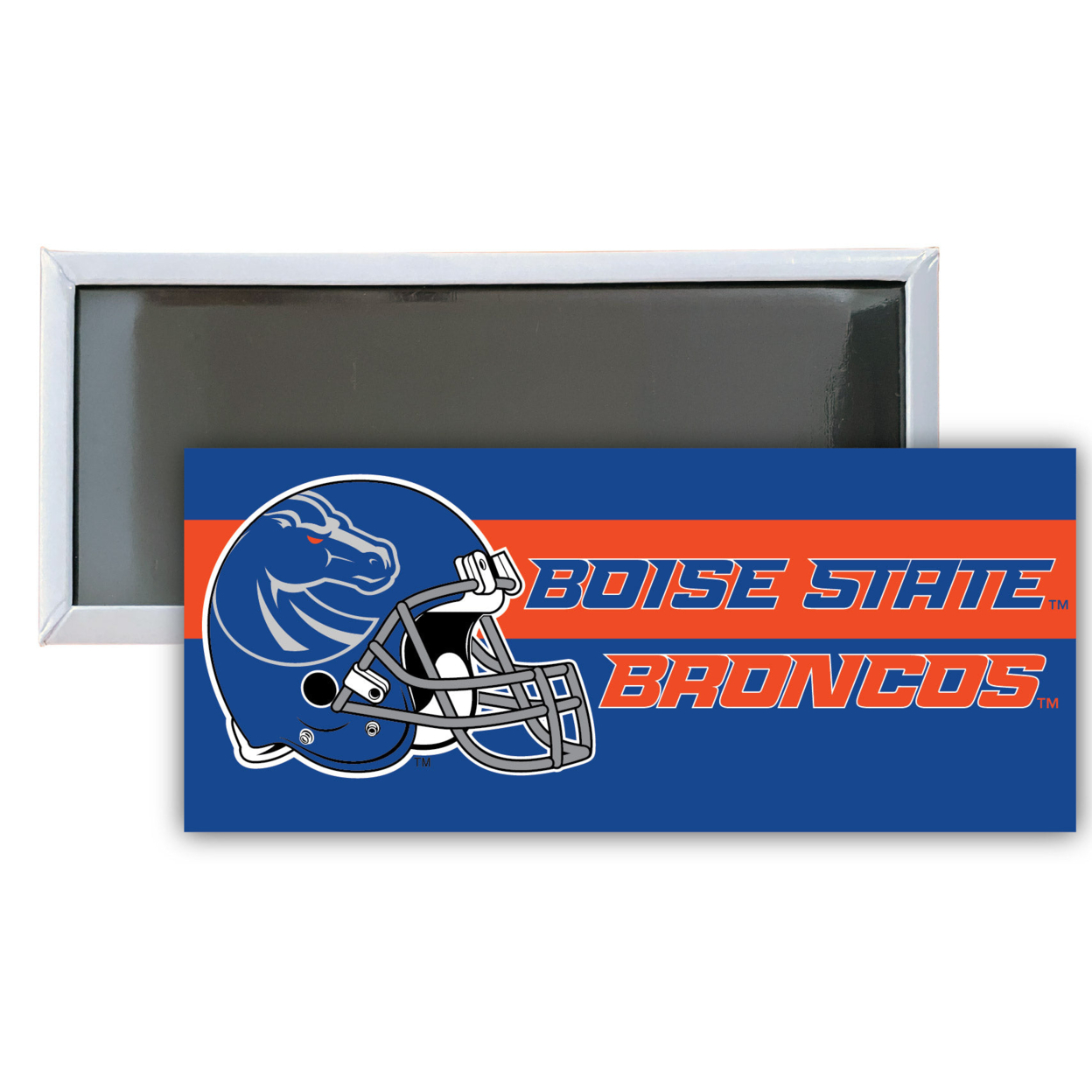 Boise State Broncos 4.75 X 2-Inch Fridge Magnet Rectangle