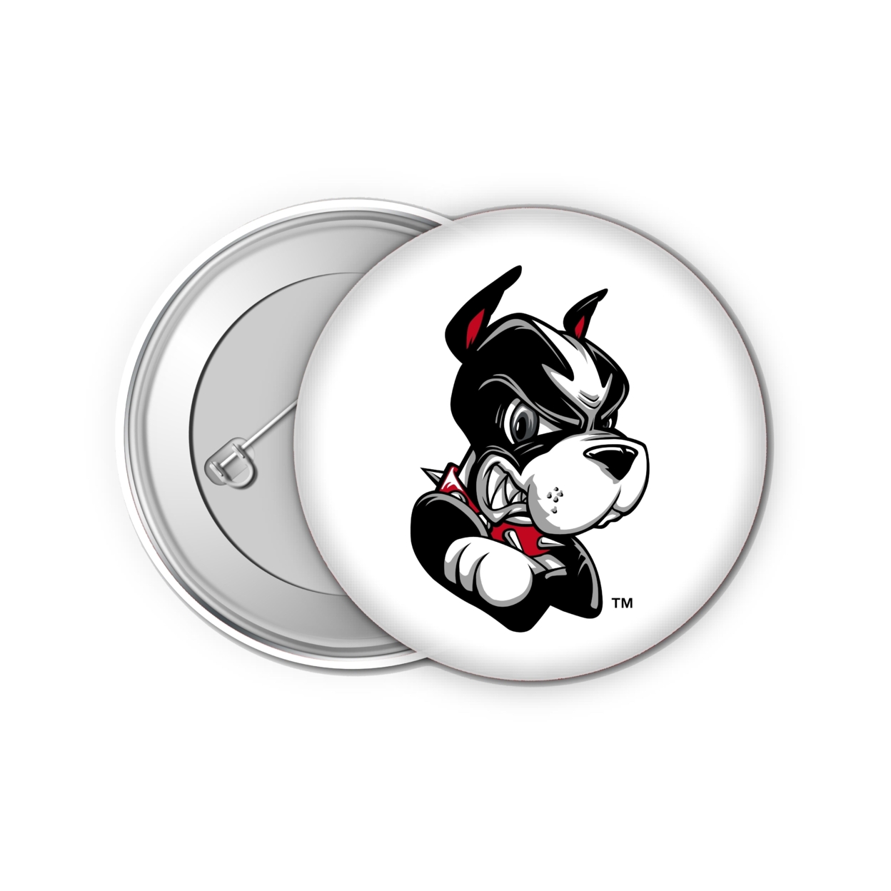 Boston Terriers Small 1-Inch Button Pin 4 Pack