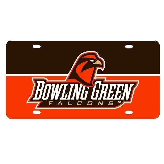Bowling Green Falcons Metal License Plate Car Tag