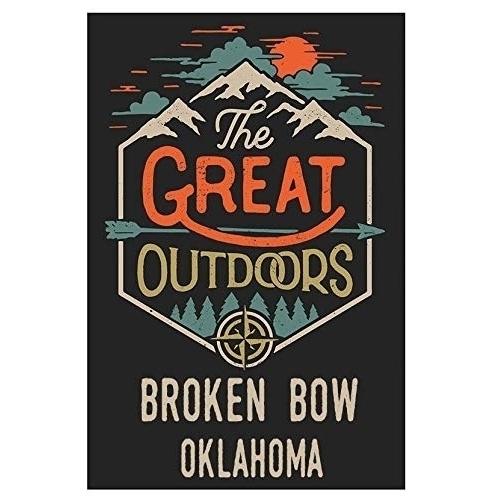 Broken Bow Oklahoma Fridge Magnet