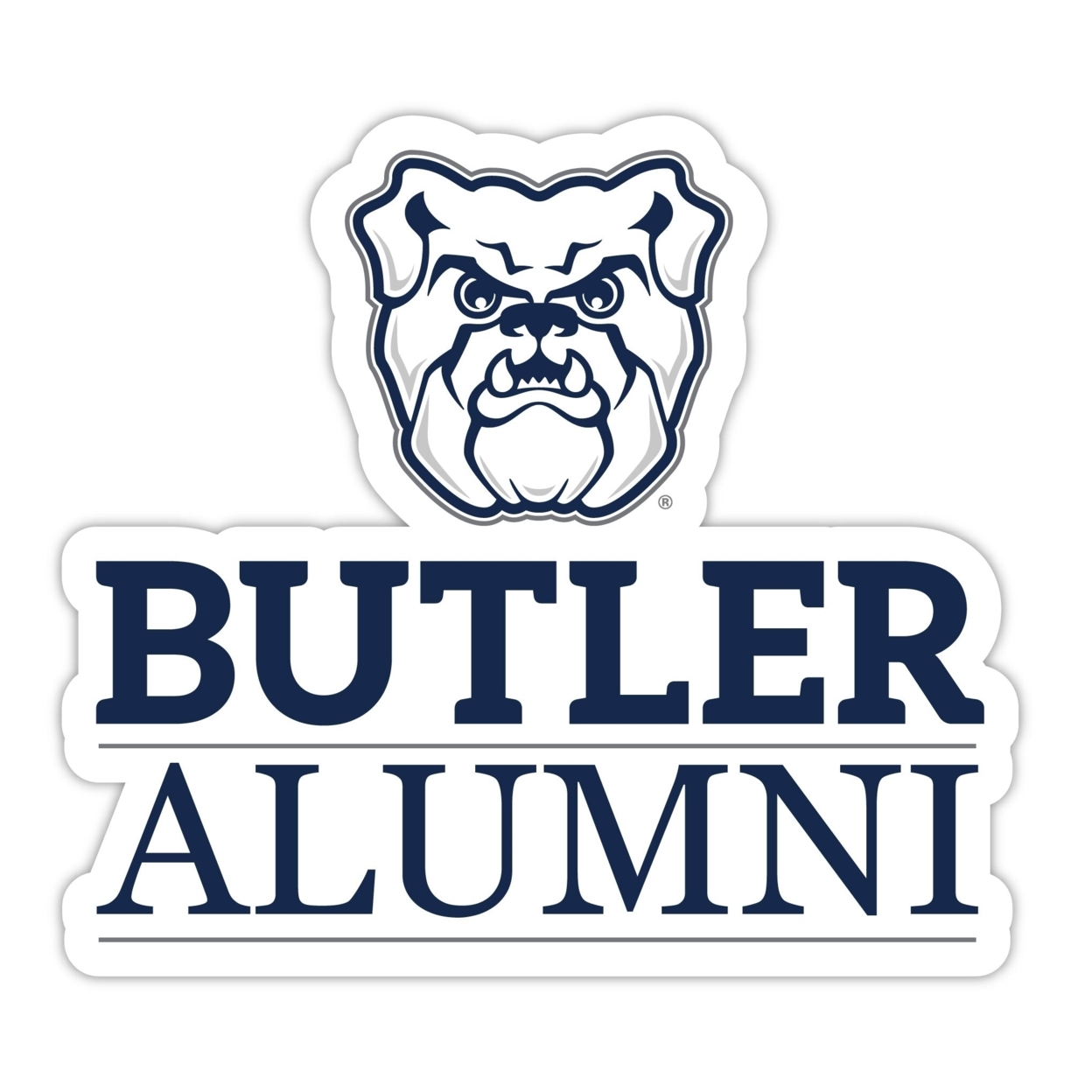 Butler Bulldogs Alumni 4 Sticker