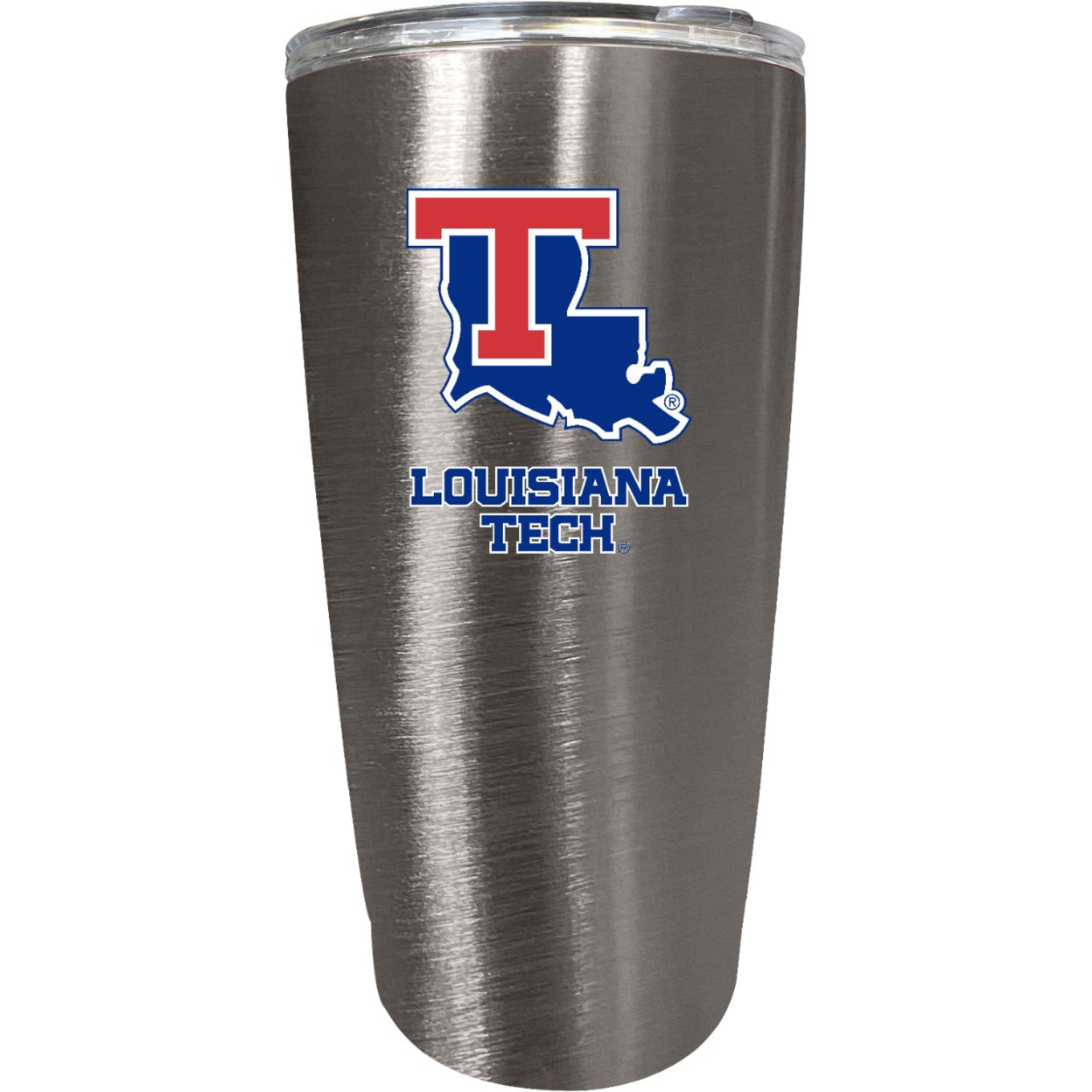 Louisiana Tech Bulldogs 16 Oz Insulated Stainless Steel Tumbler Colorless