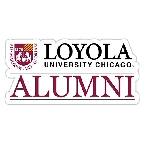 Loyola University Ramblers Alumni 4 Sticker
