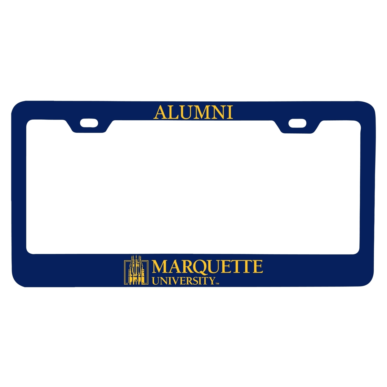 Marquette Golden Eagles Alumni License Plate Frame