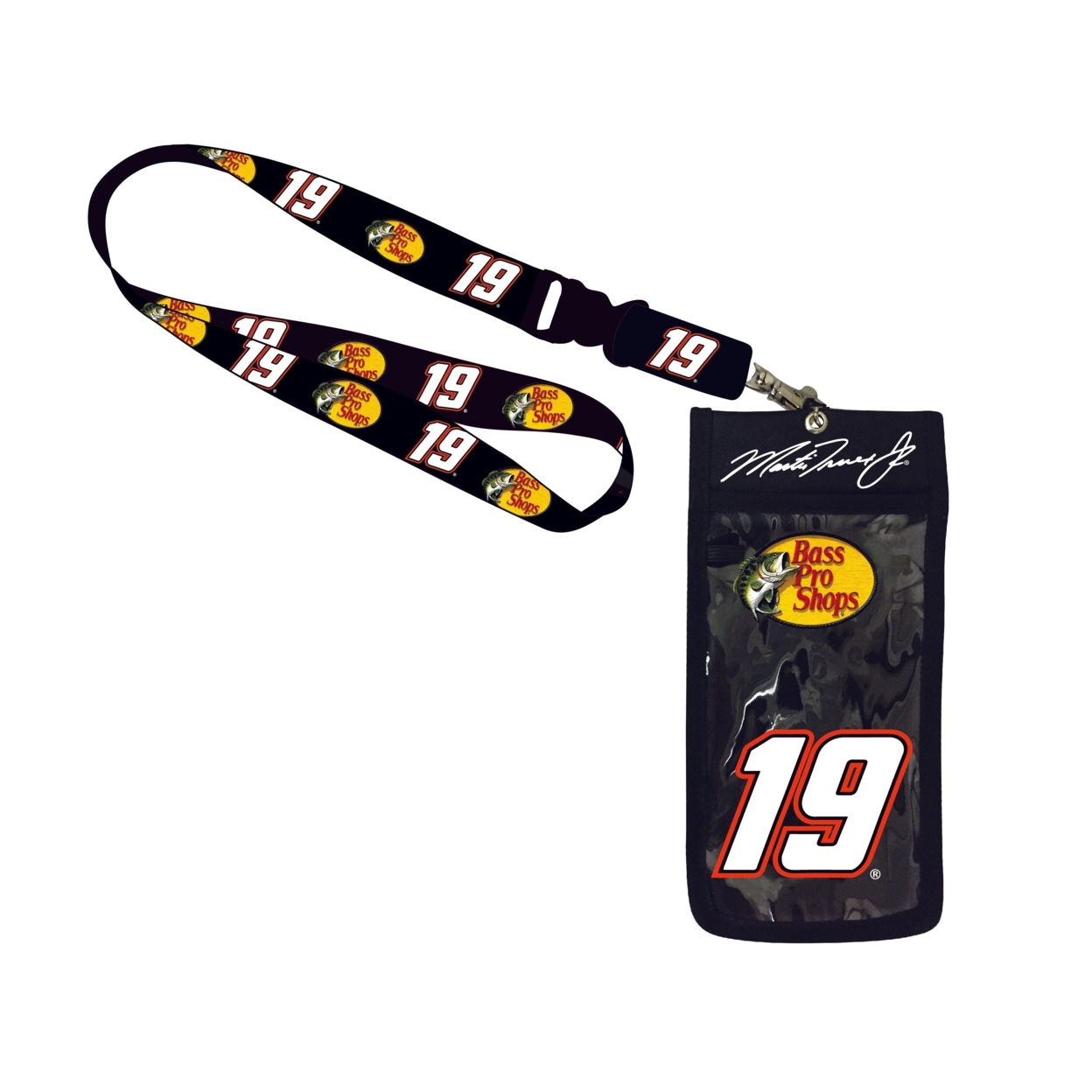 Martin Truex #19 Racing Nascar Deluxe Credential Holder W/Lanyard New For 2020