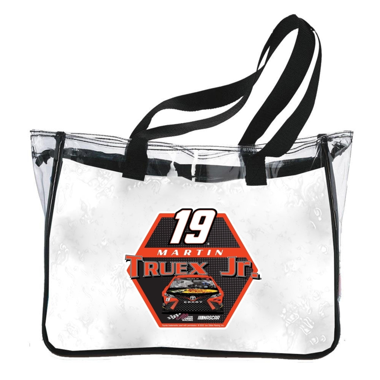 Martin Truex Jr. #19 Nascar Clear Tote Bag New For 2022