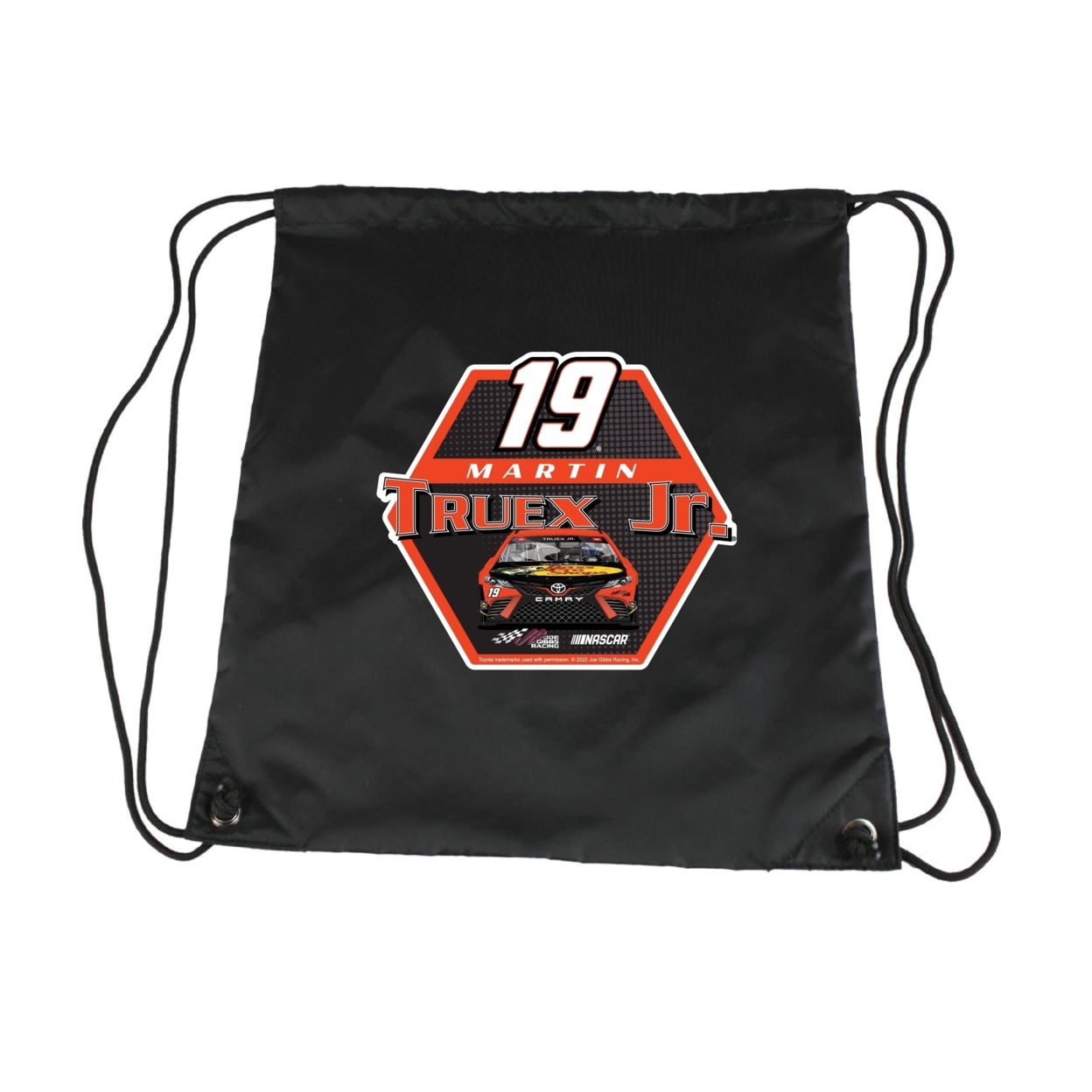 Martin Truex Jr. Nascar Cinch Bag With Drawstring New For 2022