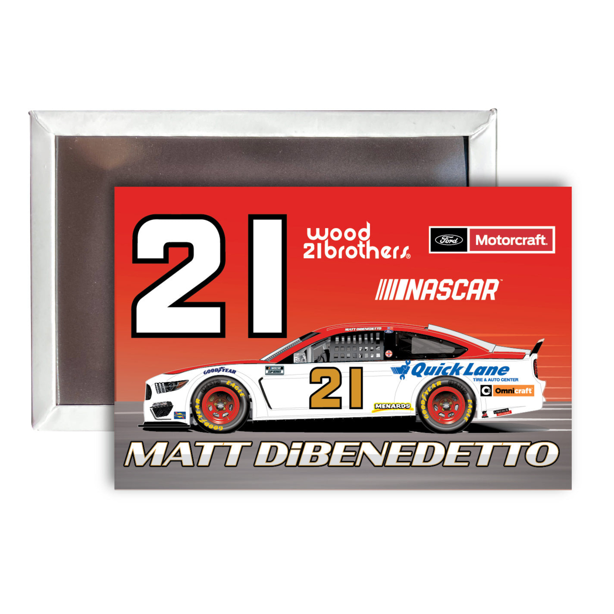Matt DiBenedetto NASCAR #21 Fridge Magnet