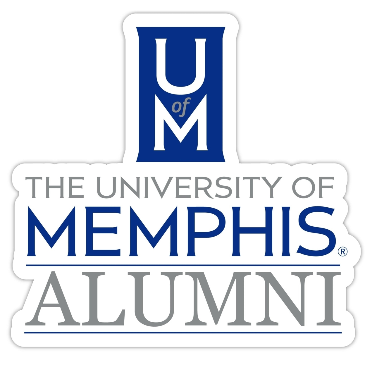 Memphis Tigers Alumni 4 Sticker