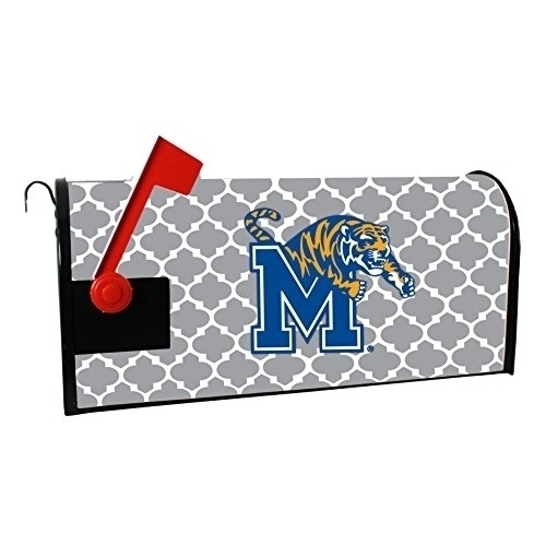 Memphis Tigers Mailbox Cover-University Of Memphis Magnetic Mail Box Cover-Moroccan Design